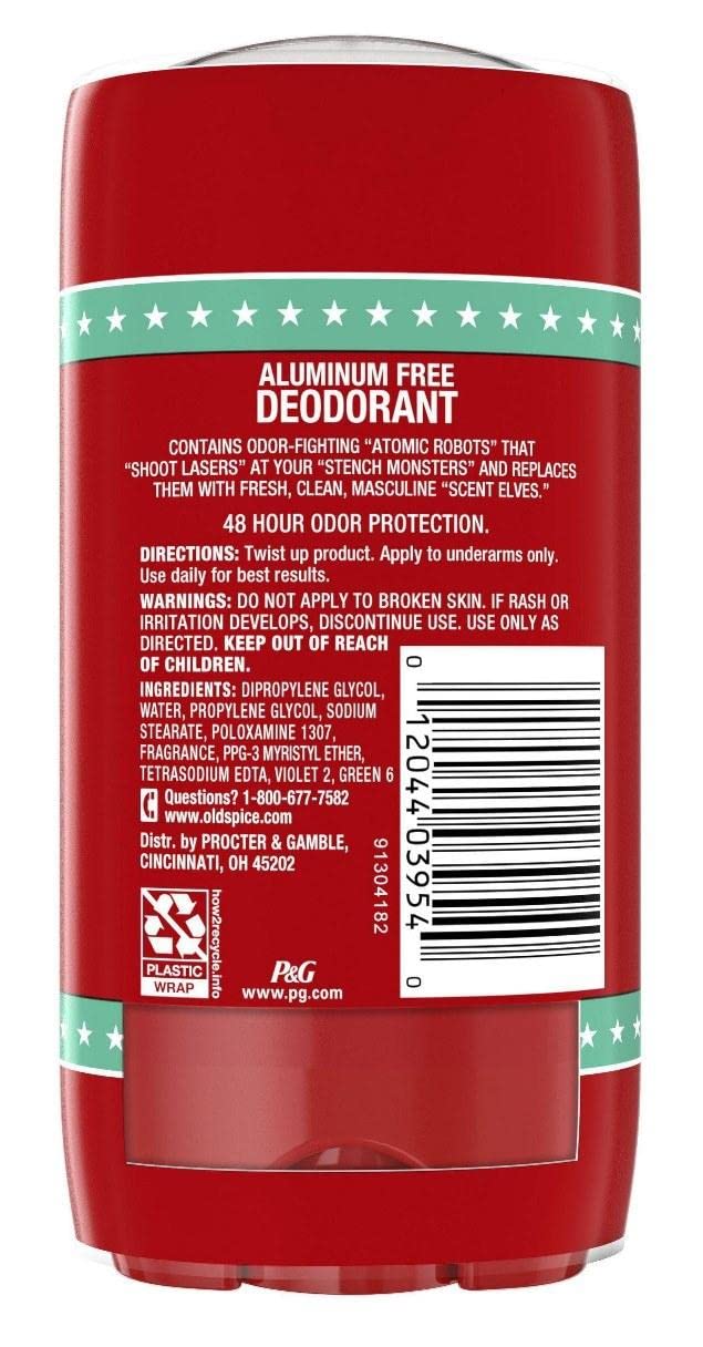 Old Spice Deodorant 3 Ounce Pure Sport Value Two At Once (88ml) (3 Pack)