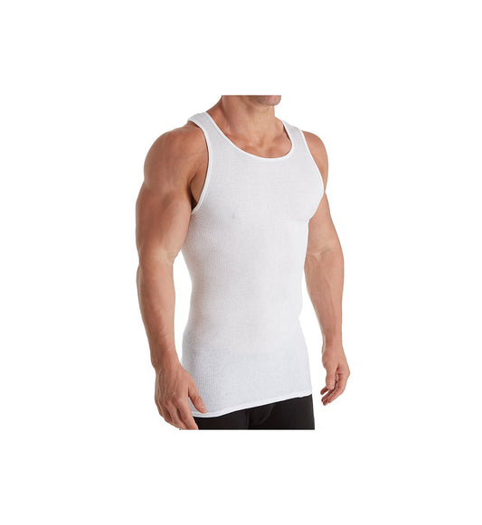 Fruit of the Loom Men's A-Shirt 3 Pack, White, Small(Pack of 3)