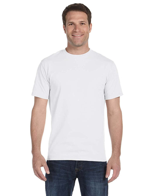 Hanes Hanes Men's Tagless ComfortSoft Crewneck T-Shirt (Bulk Packaging) (XXXXX-Large Tall, White)