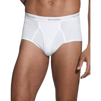 Hanes Classics TAGLESS No Ride Up Briefs with Comfort Flex Waistband (7764W7) White, M