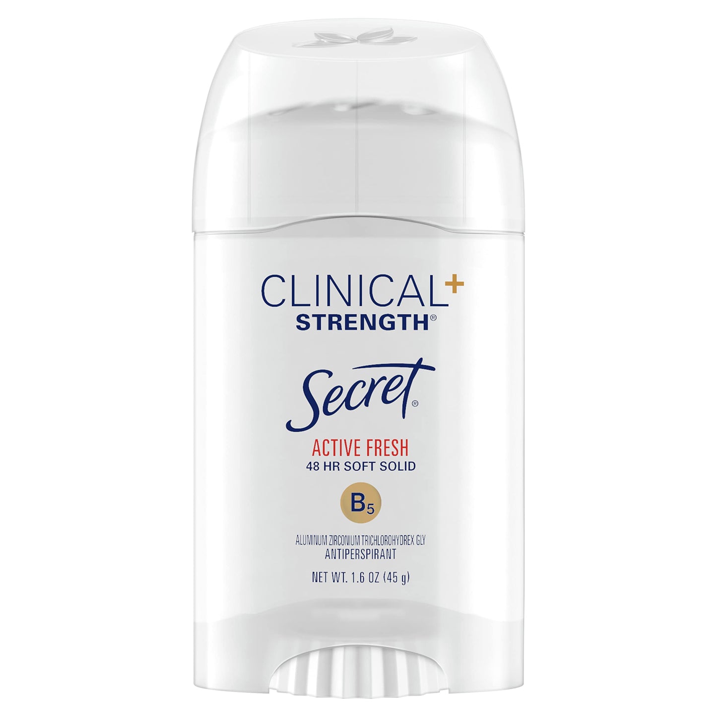 Secret Clinical Strength Soft Solid Antiperspirant and Deodorant, Active Fresh, 1.6 oz