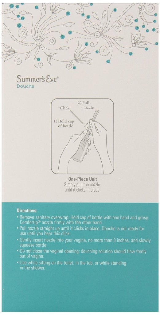 (Pack of 4 Bottles) Summer's Eve Fresh Scent Douche Vinegar & Water, Feminine Wash, 4.5oz Bottles. PH Balanced, Naturally Inspired, & Gynecologist Tested (Pack of 4 Bottles, 4.5oz Each Bottle)