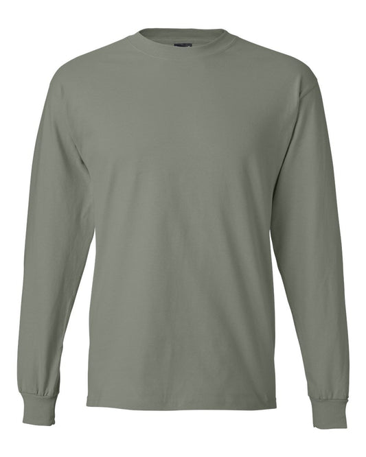 Hanes mens 5186 fashion t shirts, Stonewash Green, Large US