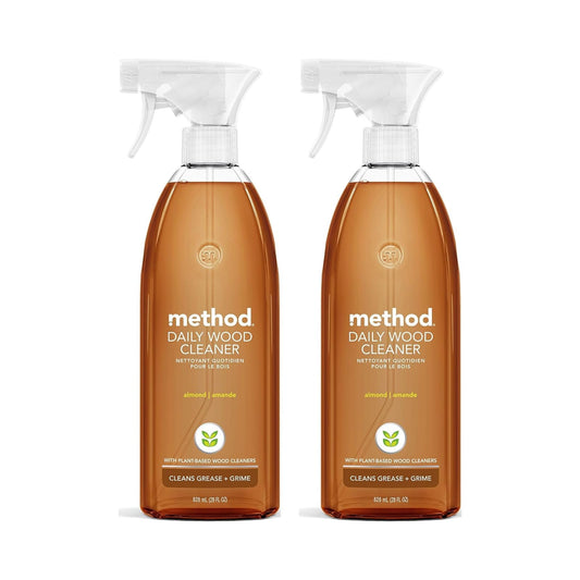 Method Wood for Good Daily Clean Almond, 28 fl oz (Pack of 2)