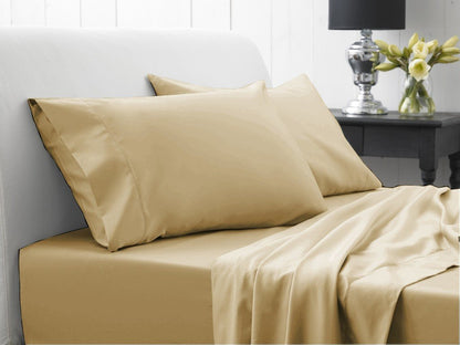1800 Series Hotel-Quality Luxury 4 Piece ULTRA SOFT WRINKLE-FREE Microfiber Bed Sheets Set (Chelsea Loft 21/Jill Morgan/1800 Series Home) King-Taupe