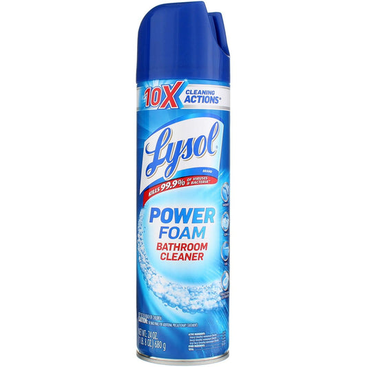 Lysol Bathroom Cleaner Spray, Island Breeze 24 oz (Pack of 5)