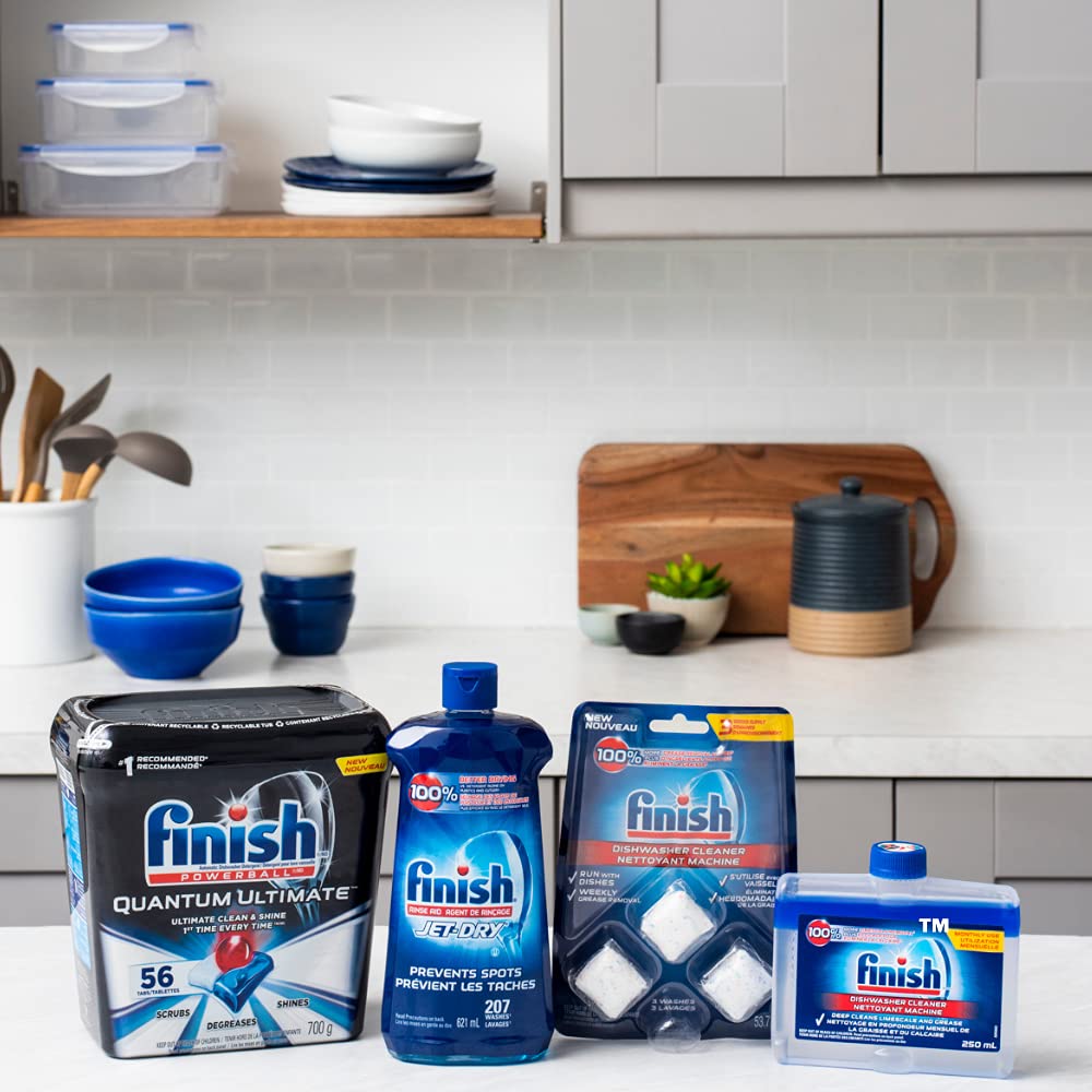 Finish Dishwasher Detergent, Quantum Ultimate, Fresh, 85 Tablets 85 Count