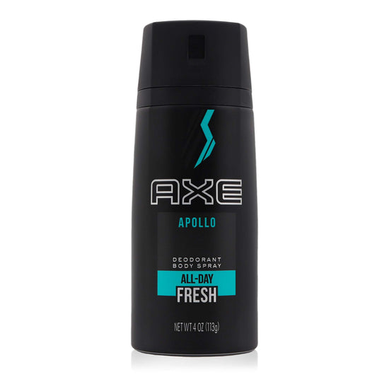 Axe Daily Fragrance Spray, Apollo 4 oz (Pack of 3)