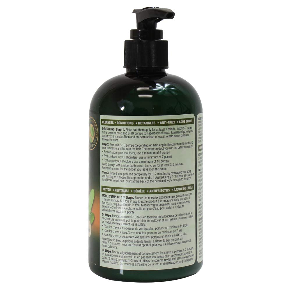 Hair One Hair Cleanser and Conditioner for Color Treated Hair with Jojoba 355ml / 12oz"Pack of 2"