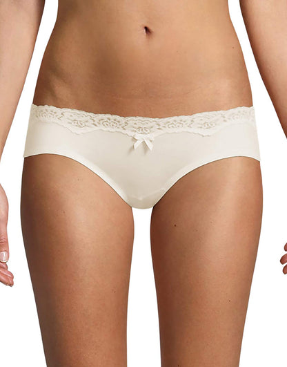 Maidenform Women's Comfort Devotion Embellished Hipster Panty, Latte Lift/Ik, X-Large/8