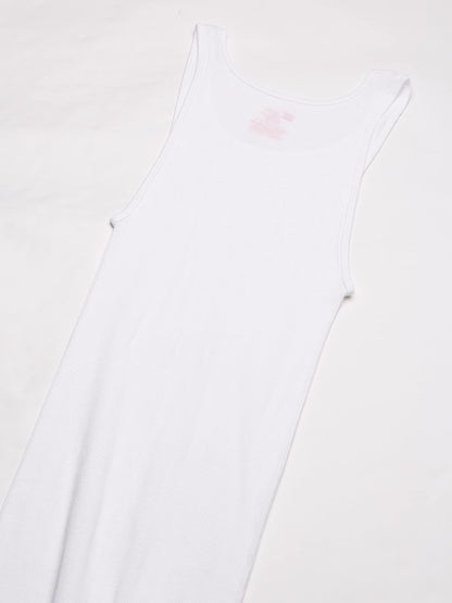 Hanes Ultimate Men's 7-Pack ComfortSoft Tank (Large, White, Size Large (42-44)