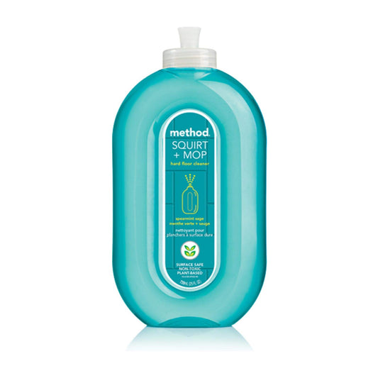 Method Squirt + Mop Hard Floor Cleaner, Spearmint Sage, 25 Ounce, 1 pack, Packaging May Vary