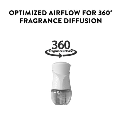 Air Wick Plug in Scented Oil 2 Refills, Fresh Pine and Juniper, Fall scent, Fall spray, (2x0.67oz), Essential Oils, Air Freshener, Packaging May Vary