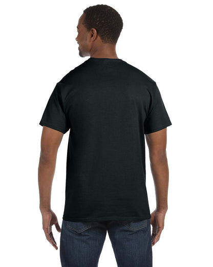 Jerzees Mens DRI-POWER Active Short Sleeve Crew T-Shirt, JZ29MR, 3X, Black