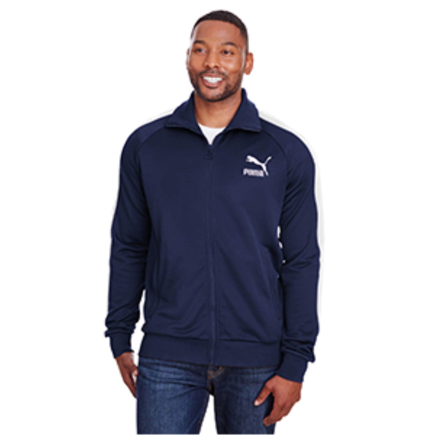 Puma Sport Adult Iconic T7 Track Jacket 4XL PMA BLK/ PMA WHT