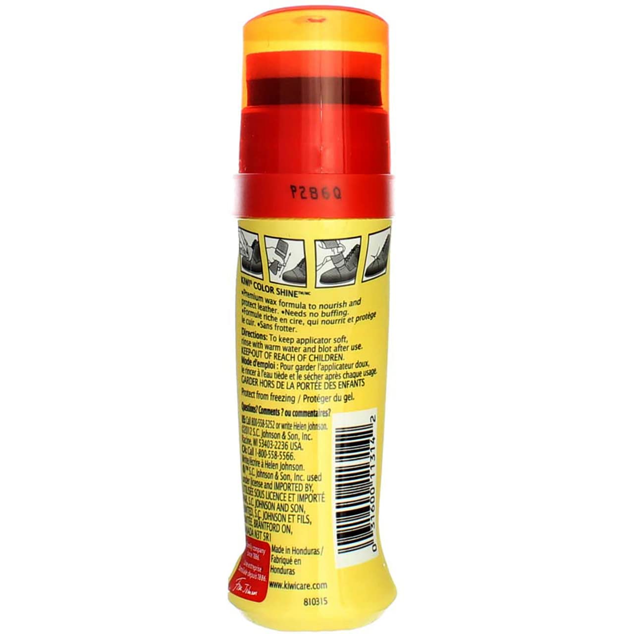 KIWI Leather Premiere Shine Shoe Polish, Neutral 2.5 oz (Pack of 6)