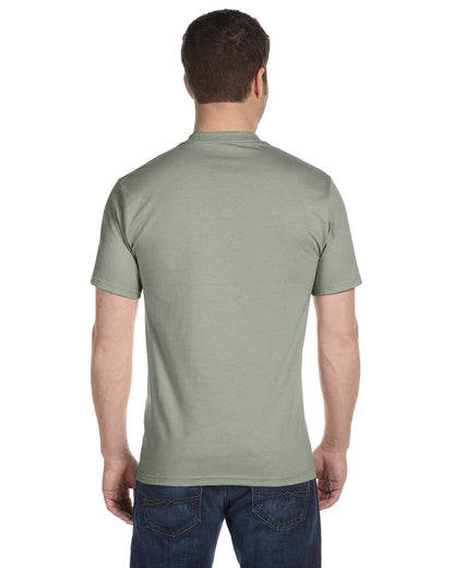 Hanes mens 5180 fashion t shirts, Stonewash Green, Small US