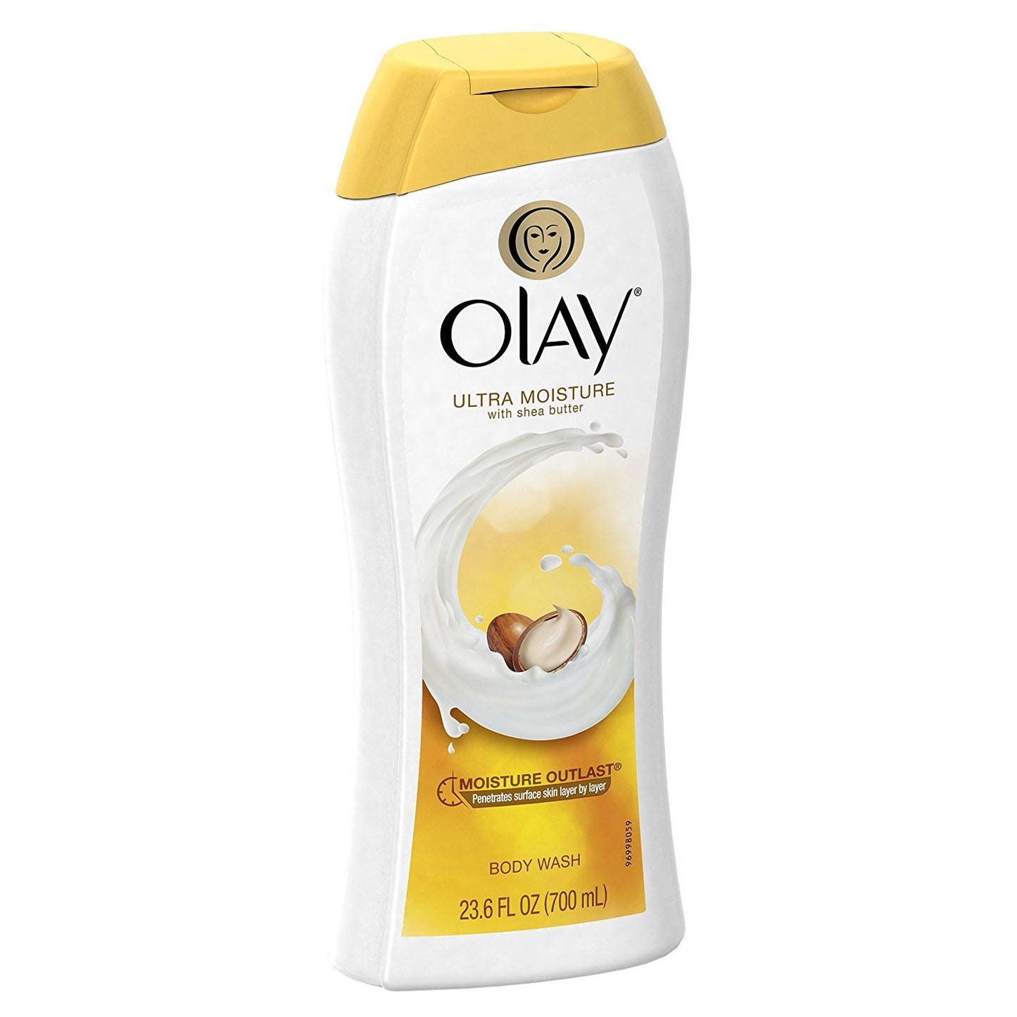 Olay Ultra Moisture Shea Butter Body Wash, 23.6 Ounce (Pack of 4)