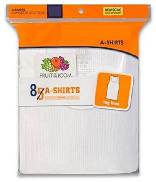 Fruit of the Loom boys White A-Shirts