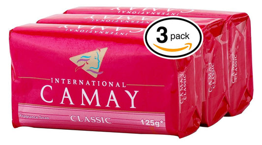 Camay CLASSIC Softly Scented Bar Soap (PACK OF 3) All-in-one exfoliating and moisturizing soap Leaves Skin Smooth & Radian! Great for Hands, Face & Body! (3 Bars, 4.4oz Each Bar)