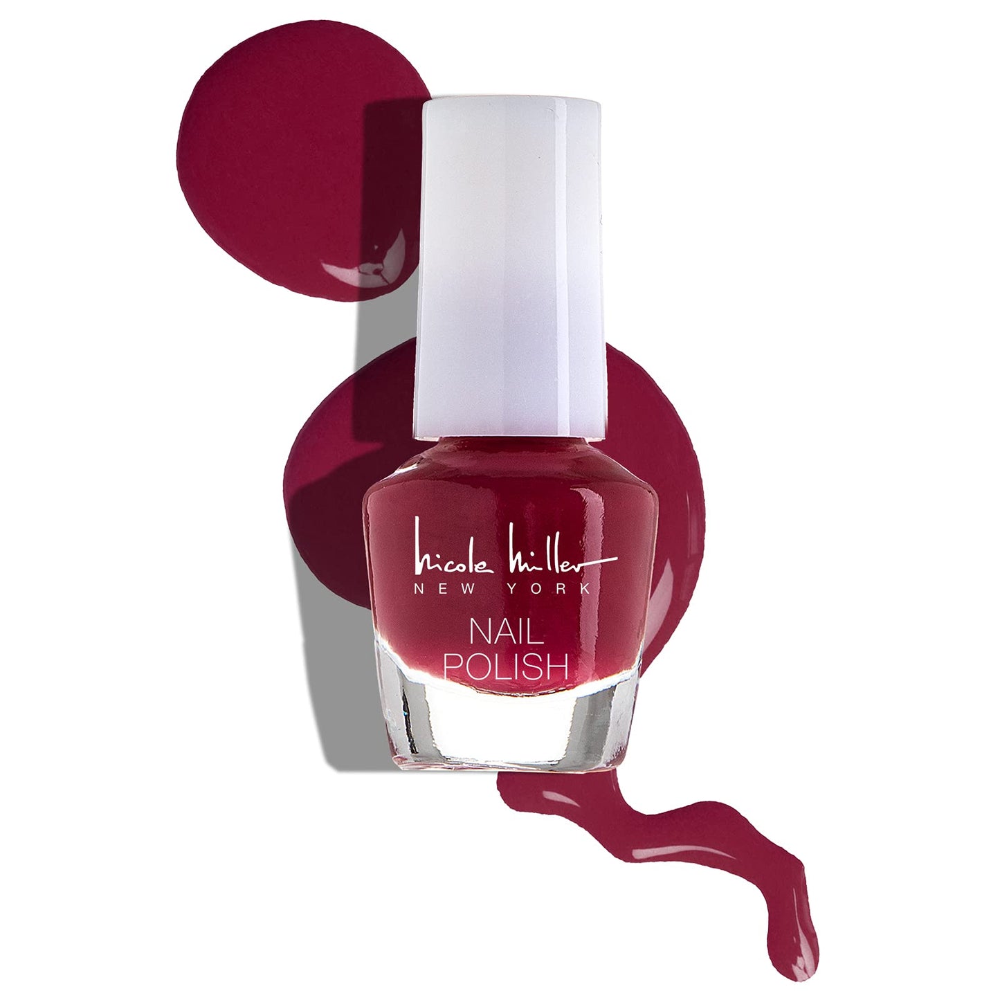 Nicole Miller Mini Nail Polish Set - Glossy, Vibrant Colors for Fingernails & Toenails, Trendy Collection
