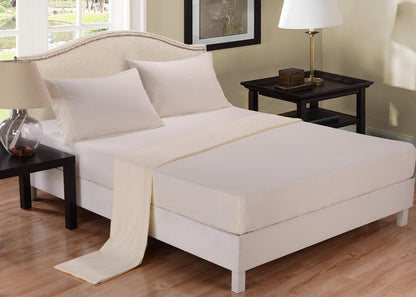 1800 Series Hotel-Quality Luxury 4 Piece ULTRA SOFT WRINKLE-FREE Microfiber Bed Sheets Set (Chelsea Loft 21/Jill Morgan/1800 Series Home) King-Taupe