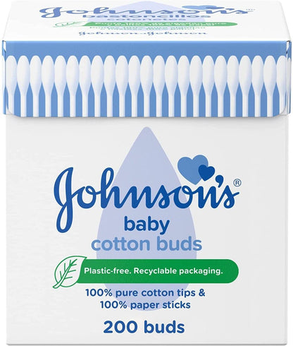Johnson Baby Cotton Buds - Total of 600 Buds by Johnson's Baby