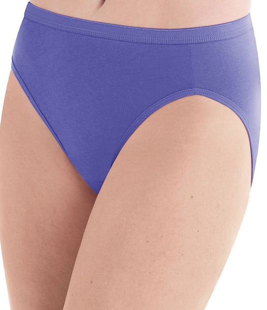 Hanes Cool Comfort Women`s Microfiber Hi-Cut Panties, Assorted, 6