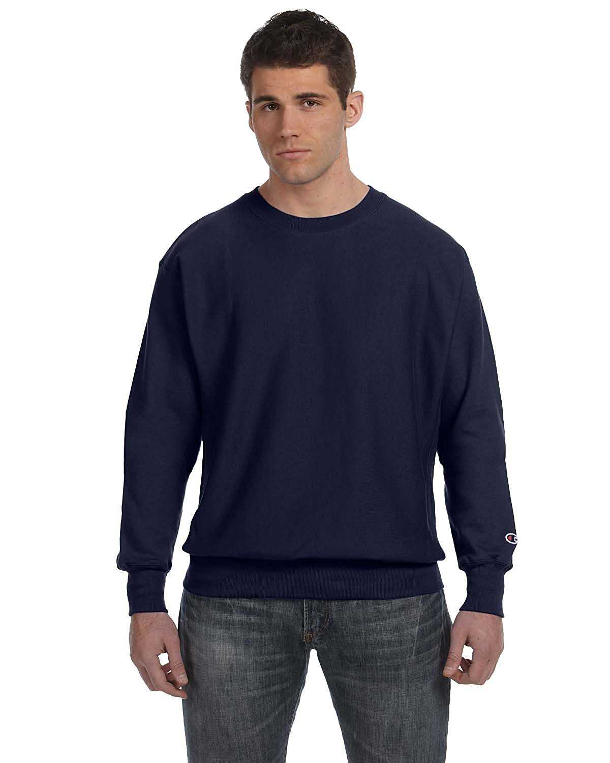 Champion S149 Adult Reverse Weave Crew Sweatshirt Navy
