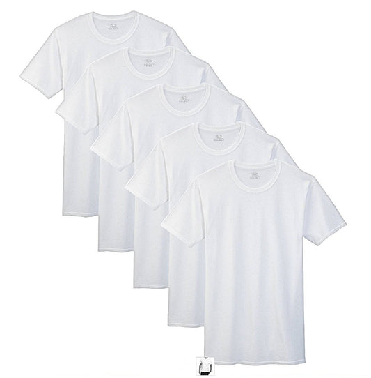 TSTGP527 5 PK Wht Tees-2X