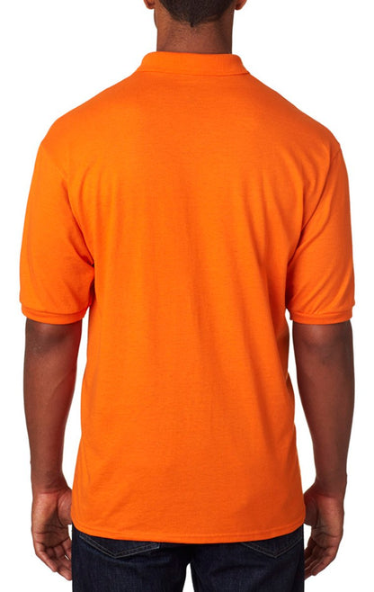 Jerzees mens 5.6 oz. 50/50 Jersey Polo with SpotShield(437)-SANDSTONE-M