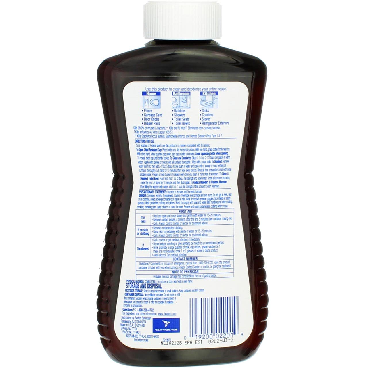 Lysol Concentrate All Purpose Cleaner Disinfectant, 12 Ounce (Pack of 12)