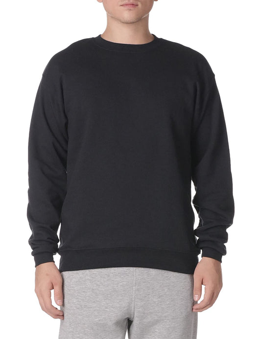 Hanes Mens Comfortblend EcoSmart Crewneck Sweatshirt, 3XL, Black