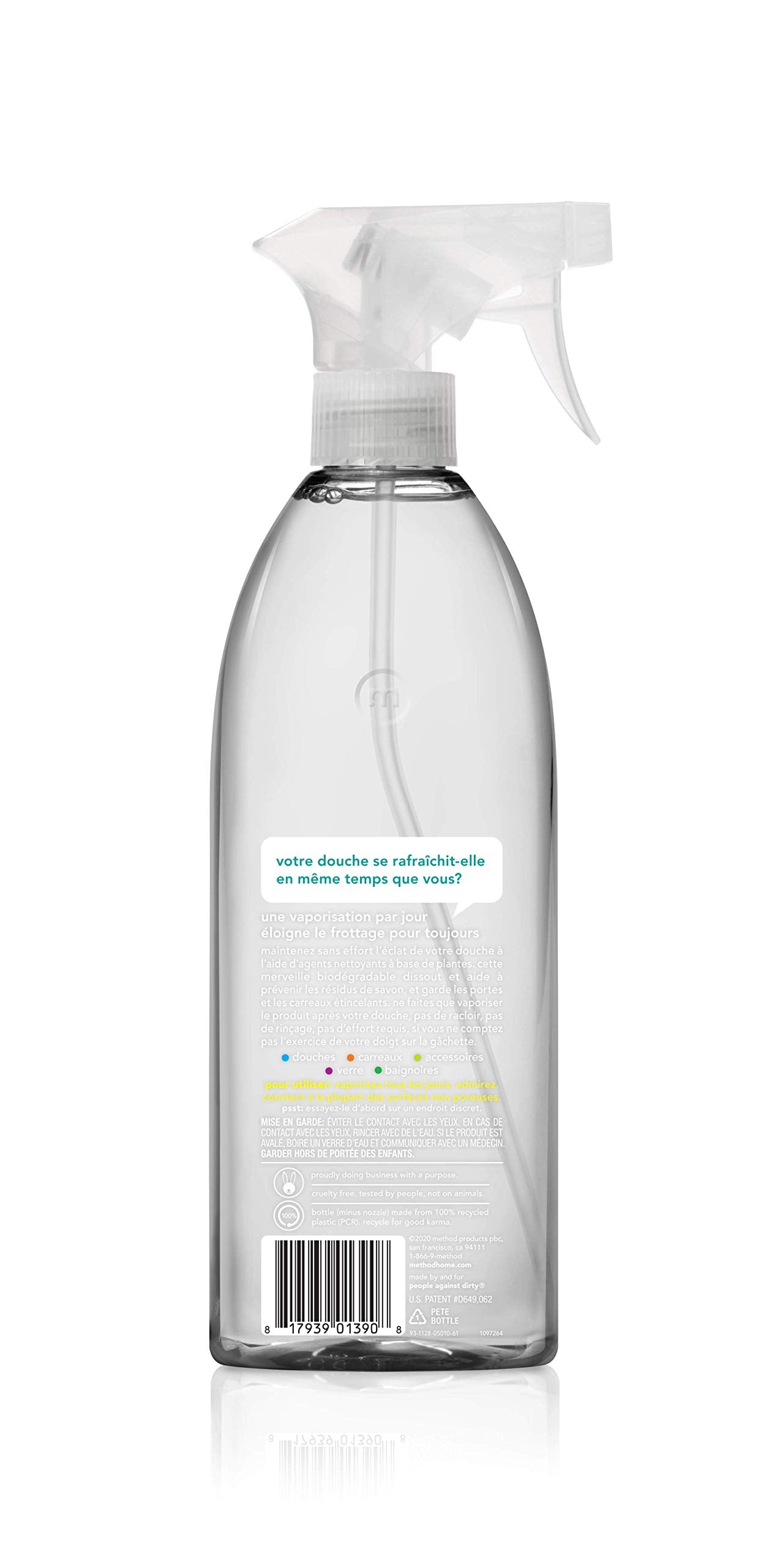 Method Daily Shower Spray Cleaner, Eucalyptus Mint, 28 Ounce