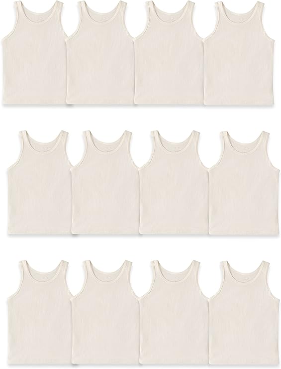 Fruit of the Loom Girls' Tanks 12 Pack