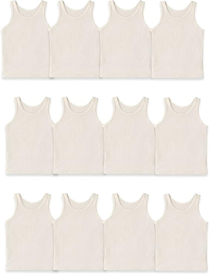 Fruit of the Loom Girls' Tanks 12 Pack
