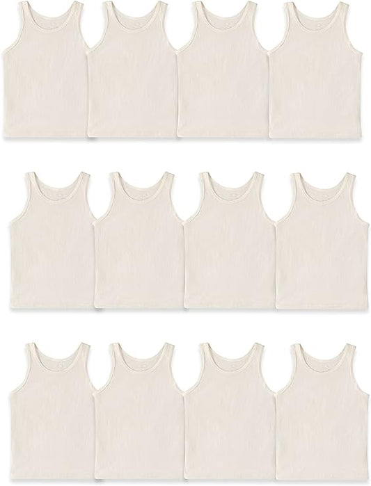 Fruit of the Loom Girls' Tanks 12 Pack
