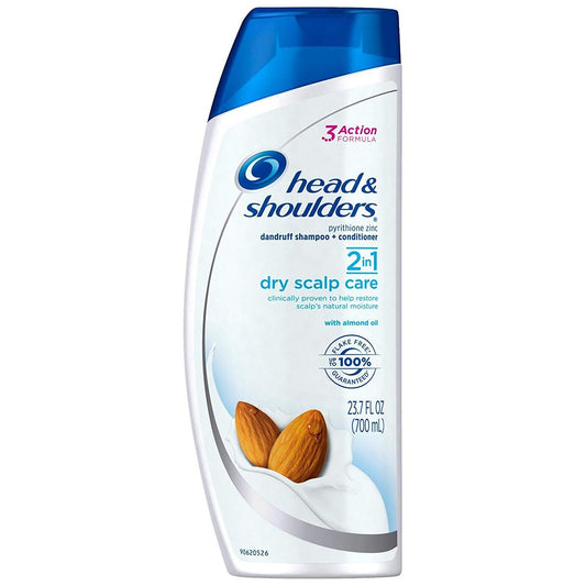 Head&Shldr 2in1 Dry Scalp Size 23.7z Head &Shoulders 2in1 Dry Scalp Care 6 23.7z