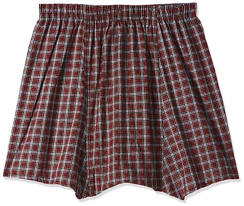 Hanes Men Hanes Ultimate Men's Big Tartan Boxers, 5-Pack Assorted Colors