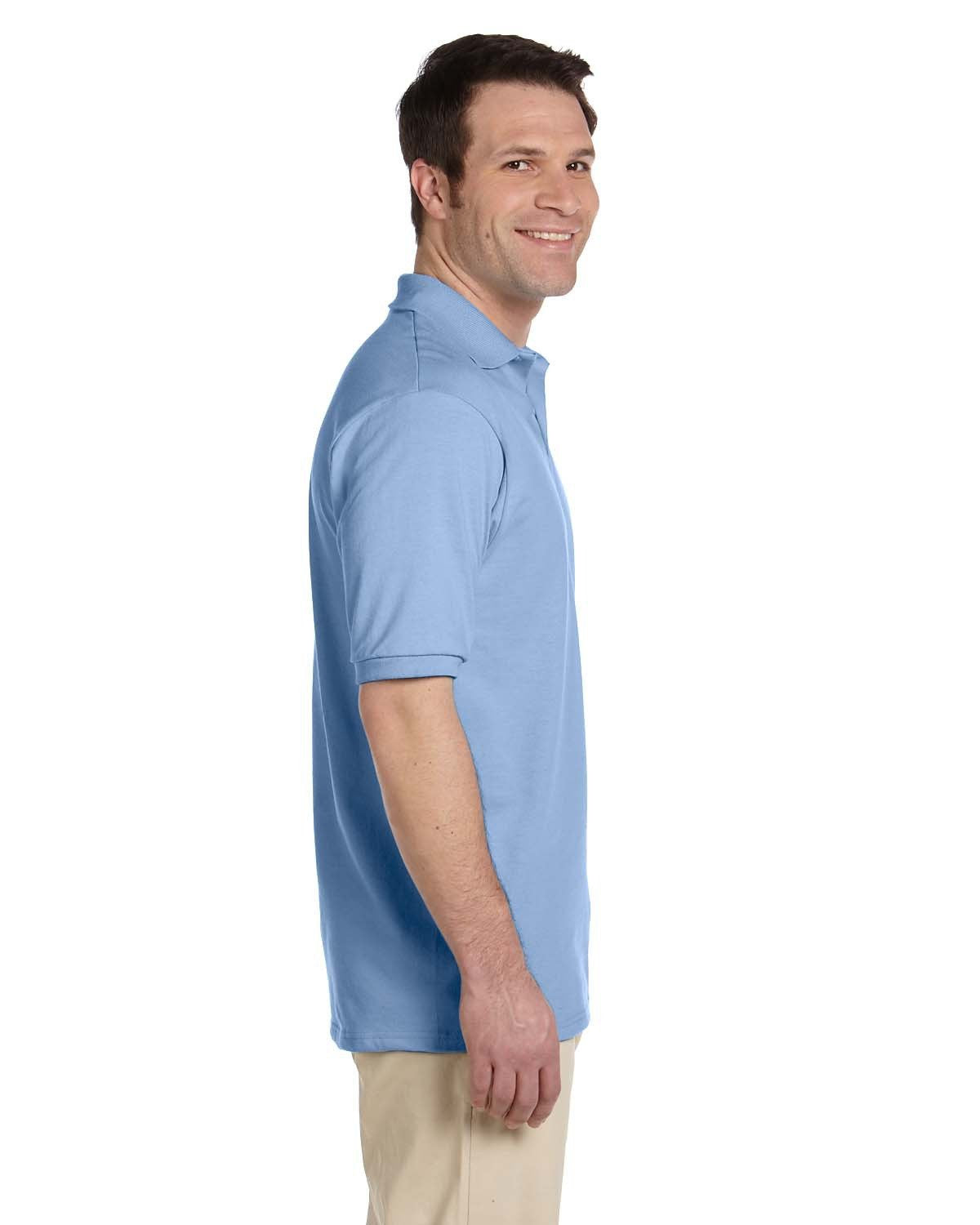 Jerzees Adult 5.6 oz. SpotShield™ Jersey Polo 2XL LIGHT BLUE