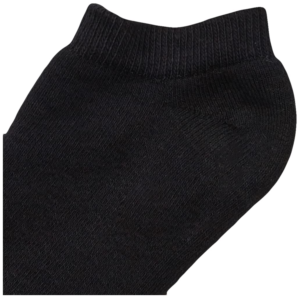 Hanes mens Ultimate No Show Freshiq Odor Control 6-pack No-show fashion liner socks, Black, 6 12 US