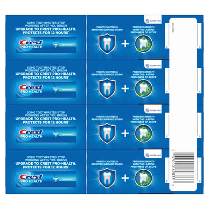 Crest Whitening Plus Scope, Complete Active Fresh + Whitening Toothpaste, 5.5oz, Toothpaste Sensitive Teeth, Pack of 4