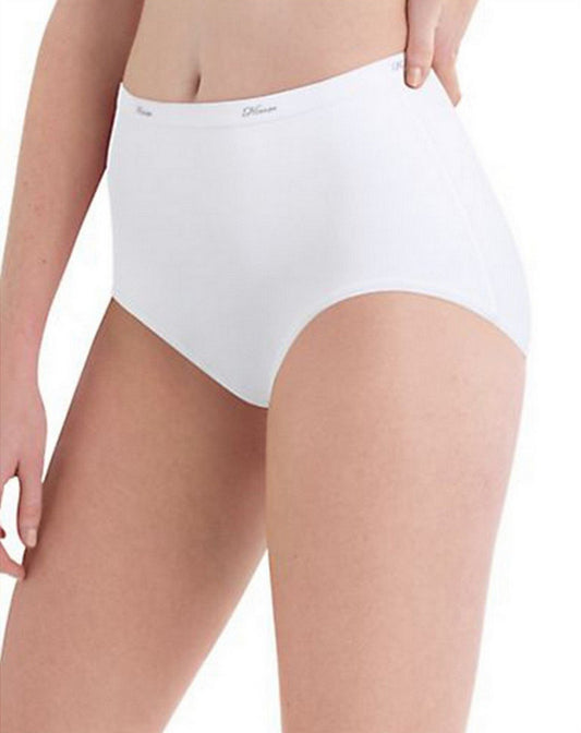 Hanes Womens Cotton White Brief 10-Pack Pw40Wh_White_8