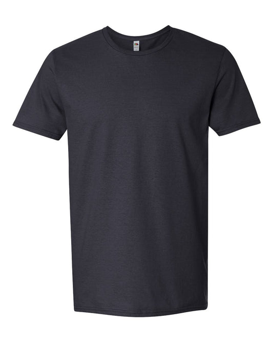 byFruit of the Loom Fruit of The Loom Men's Crew T-Shirt (4 Pack) (Navy, Large)