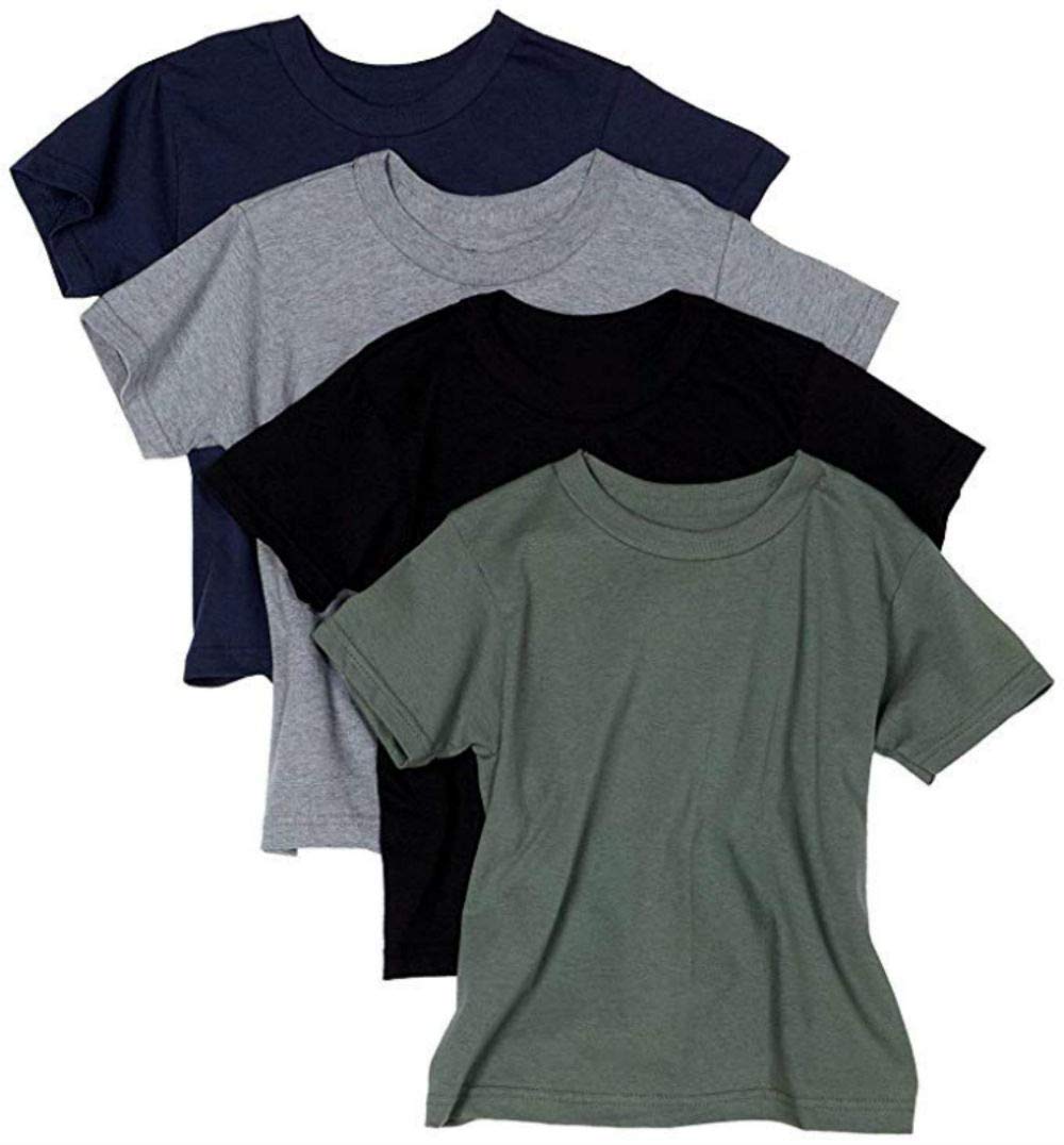 Hanes Men's ComfortSoft T-Shirt (Pack Of 4) (Assorted, Small)
