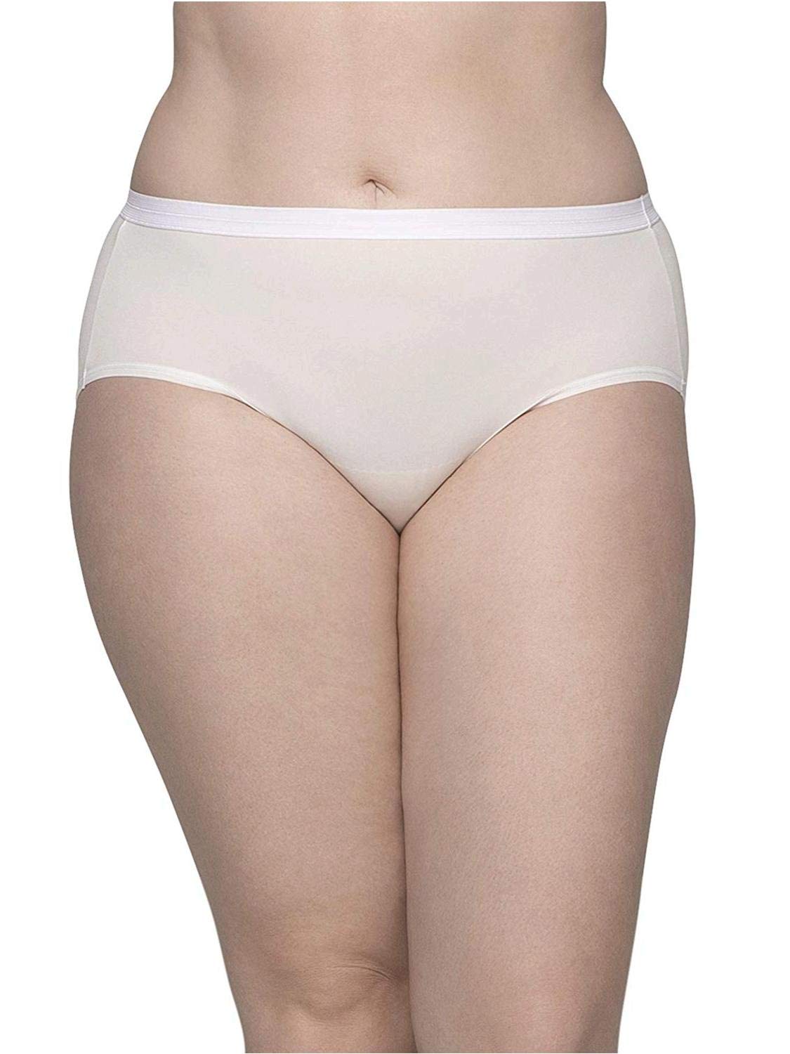 Fruit Of The Loom Womens Fit For Me Plus Size Underwear, Designed To Your Curves, Brief - Microfiber - Assorted, 12 Plus