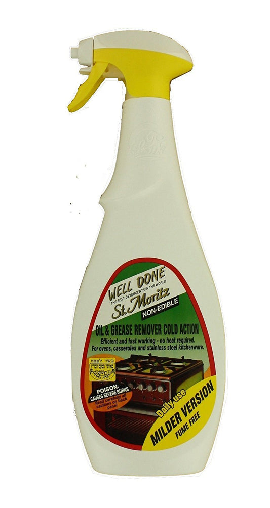 Well Done Oil & Grease Remover - Cold Action, Milder Version - Fume Free, 27 Oz.