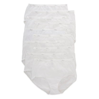 Hanes womens Cotton briefs underwear, 10 Pack - Brief Assorted 1, 7 US