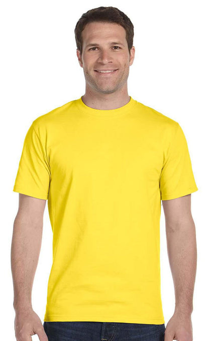 Hanes mens 5180 fashion t shirts, Yellow, 3X-Large US