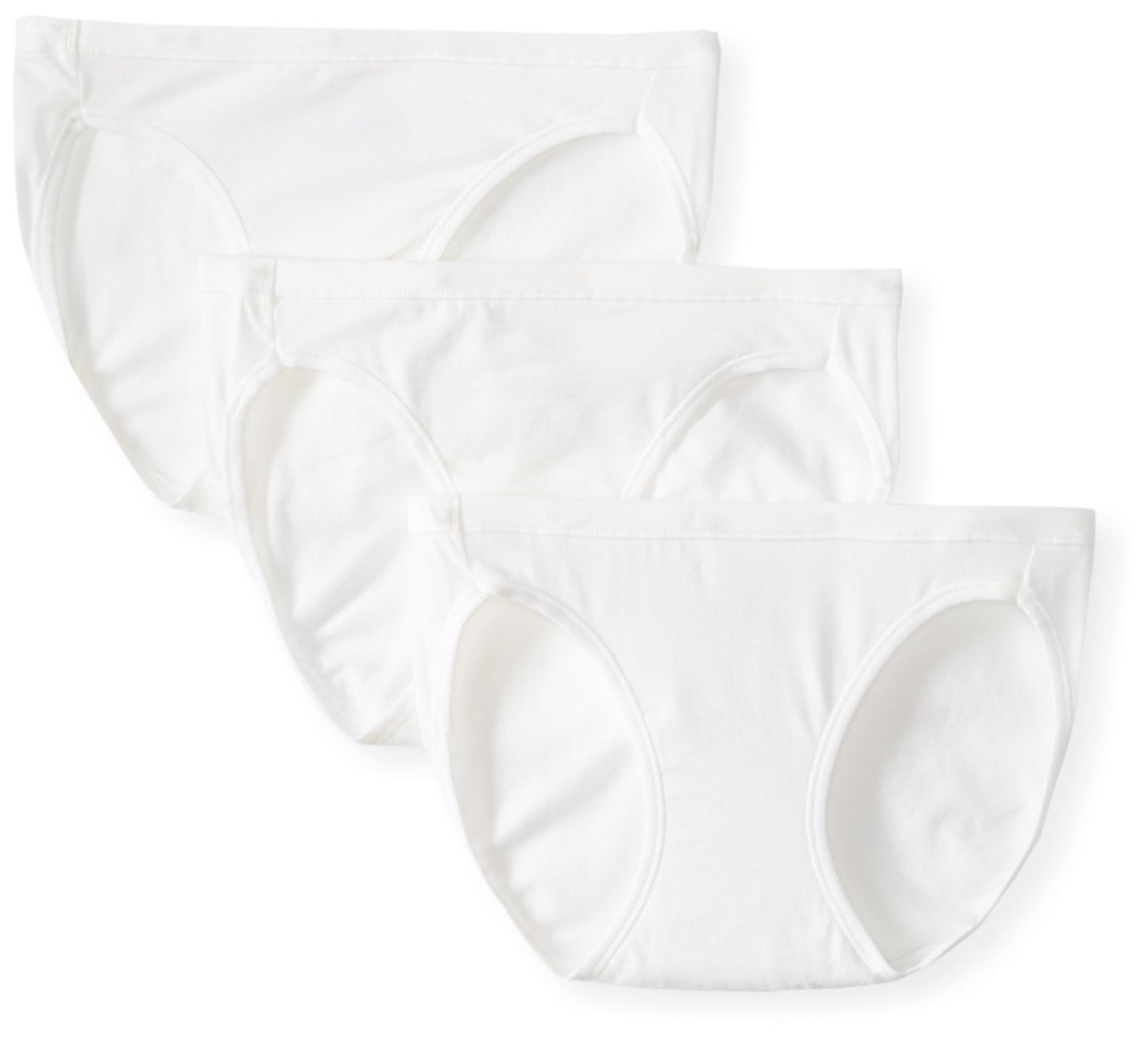 Hanes Ultimate Women's 3-Pack Cotton Stretch Bikini Panties, Assorted Q7, 9